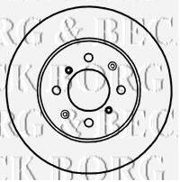 BORG & BECK BBD4716 гальмівний диск