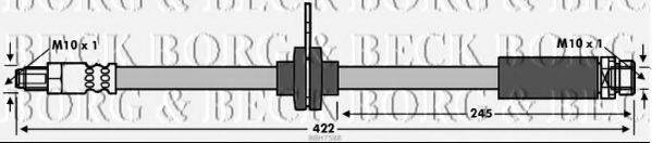 BORG & BECK BBH7588 Гальмівний шланг