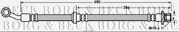 BORG & BECK BBH7604 Гальмівний шланг