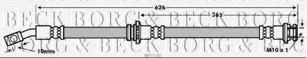 BORG & BECK BBH7702 Гальмівний шланг