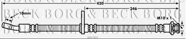 BORG & BECK BBH7869 Гальмівний шланг