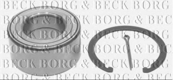 BORG & BECK BWK1083 Комплект підшипника маточини колеса