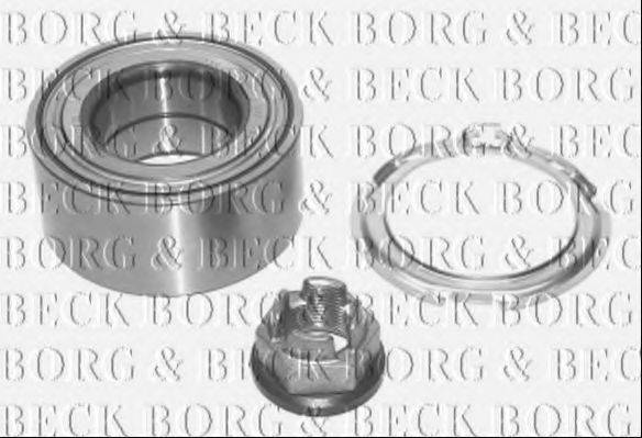 BORG & BECK BWK908 Комплект підшипника маточини колеса