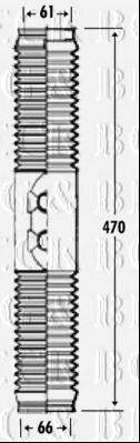 BORG & BECK BSG3327 Пильовик, рульове управління