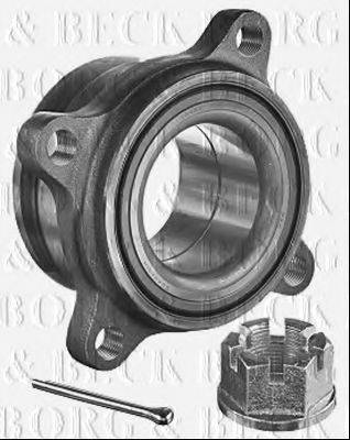 BORG & BECK BWK1041 Комплект підшипника маточини колеса