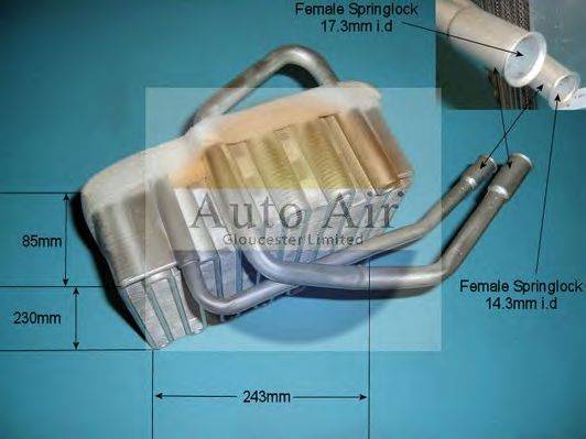 AUTO AIR GLOUCESTER 210091 Випарник, кондиціонер