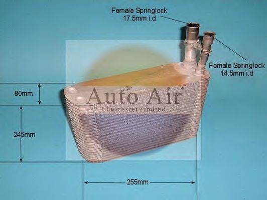 AUTO AIR GLOUCESTER 210093A Випарник, кондиціонер