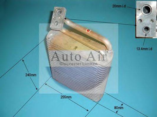 AUTO AIR GLOUCESTER 215655 Випарник, кондиціонер