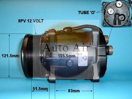 AUTO AIR GLOUCESTER 140409R Компресор, кондиціонер