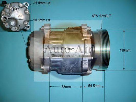 AUTO AIR GLOUCESTER 141164 Компресор, кондиціонер