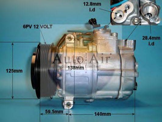 AUTO AIR GLOUCESTER 141207 Компресор, кондиціонер