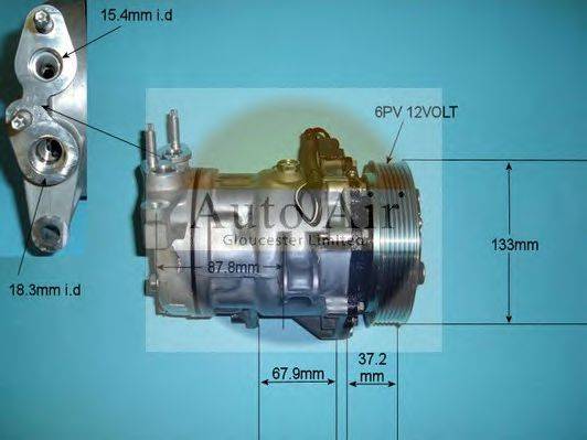 AUTO AIR GLOUCESTER 144852 Компресор, кондиціонер