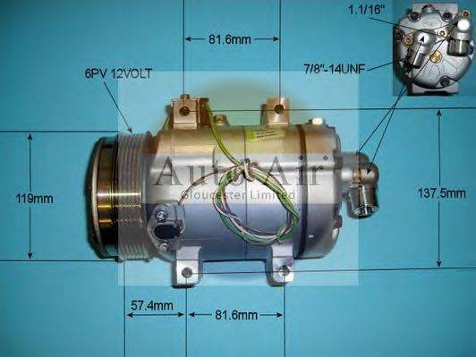 AUTO AIR GLOUCESTER 147589 Компресор, кондиціонер