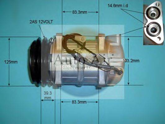 AUTO AIR GLOUCESTER 149683 Компресор, кондиціонер