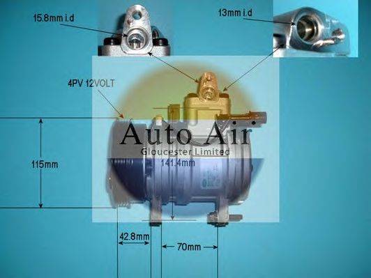 AUTO AIR GLOUCESTER 141037 Компресор, кондиціонер