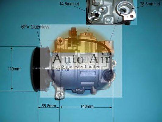 AUTO AIR GLOUCESTER 149729 Компресор, кондиціонер