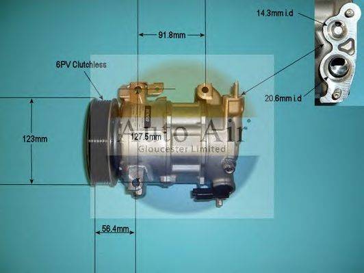 AUTO AIR GLOUCESTER 149641 Компресор, кондиціонер