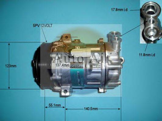 AUTO AIR GLOUCESTER 141269 Компресор, кондиціонер