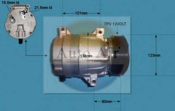 AUTO AIR GLOUCESTER 141117 Компресор, кондиціонер