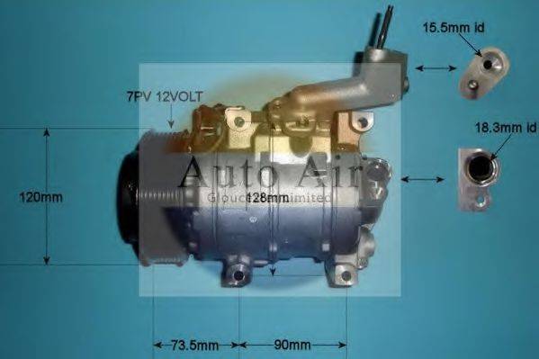 AUTO AIR GLOUCESTER 140018 Компресор, кондиціонер