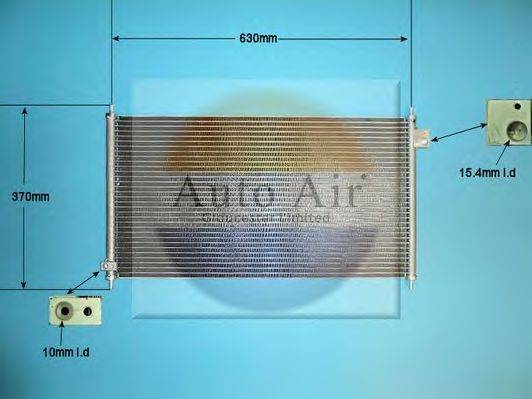 AUTO AIR GLOUCESTER 165265 Конденсатор, кондиціонер