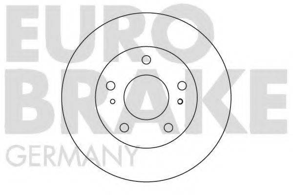 EUROBRAKE 5815202243 гальмівний диск