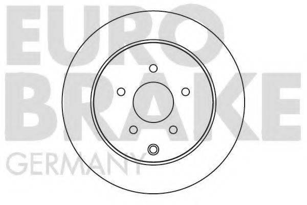 EUROBRAKE 5815202271 гальмівний диск