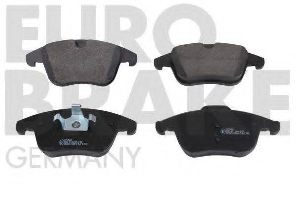 EUROBRAKE 5502222568 Комплект гальмівних колодок, дискове гальмо