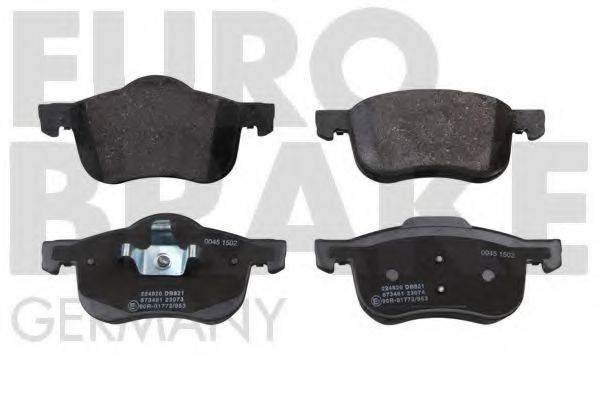 EUROBRAKE 5502224820 Комплект гальмівних колодок, дискове гальмо