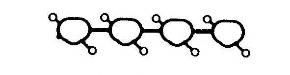 BGA MG9300 Прокладка, впускний колектор