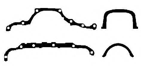 BGA OK5355 Комплект прокладок, масляний піддон