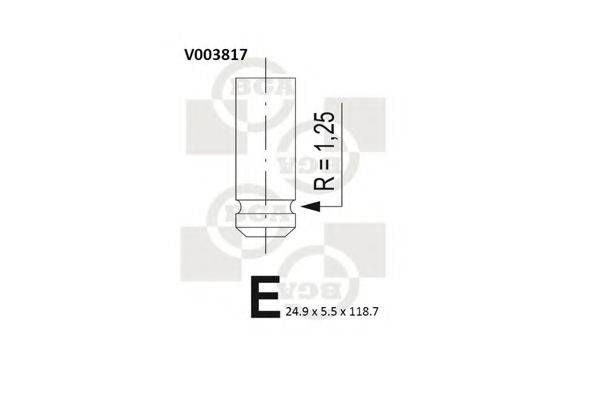 BGA V003817 Випускний клапан