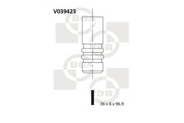 BGA V039423 Впускний клапан