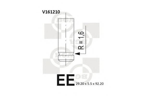 BGA V161210 Впускний клапан