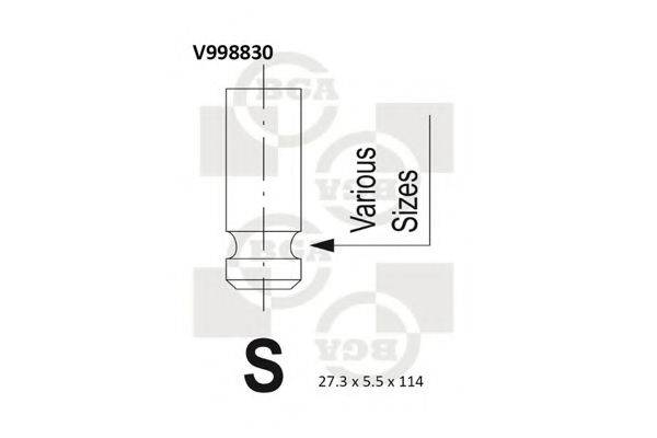 BGA V998830 Випускний клапан