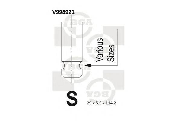 BGA V998921 Випускний клапан