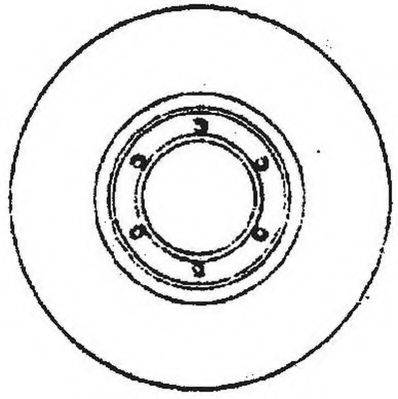 JURID 561618J гальмівний диск