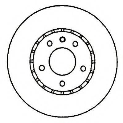 JURID 561821J гальмівний диск