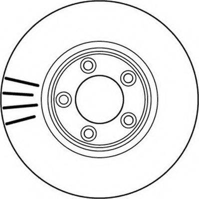 JURID 562145JC гальмівний диск