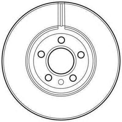 JURID 562626JC гальмівний диск