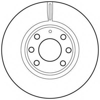 JURID 562681JC гальмівний диск
