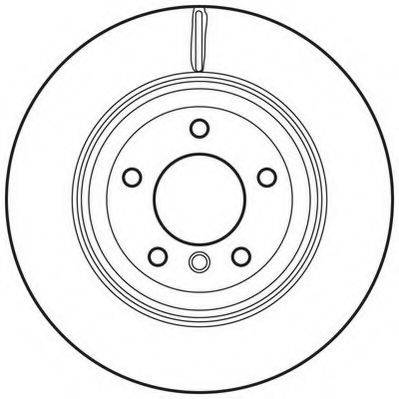 JURID 562721JC гальмівний диск