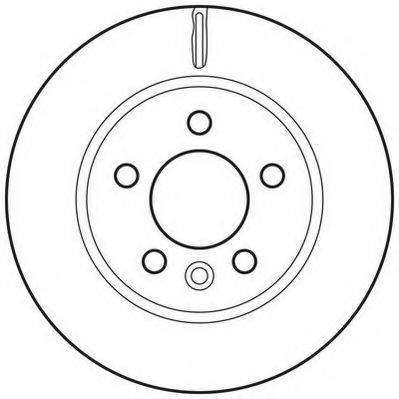 JURID 562722JC гальмівний диск