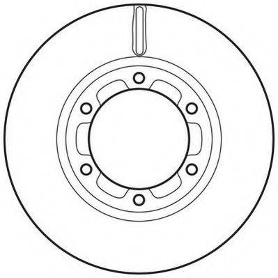 JURID 562763JC гальмівний диск
