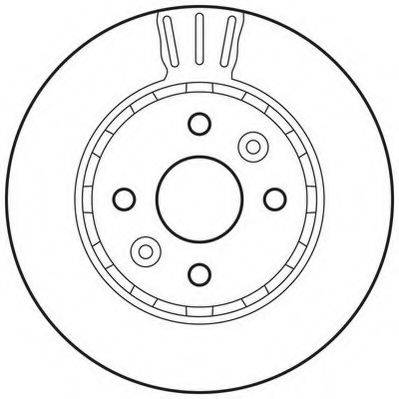JURID 562787JC гальмівний диск
