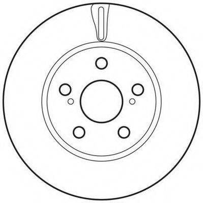 JURID 562797JC гальмівний диск