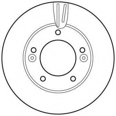 JURID 562818JC гальмівний диск