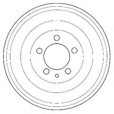 JURID 329012J Гальмівний барабан