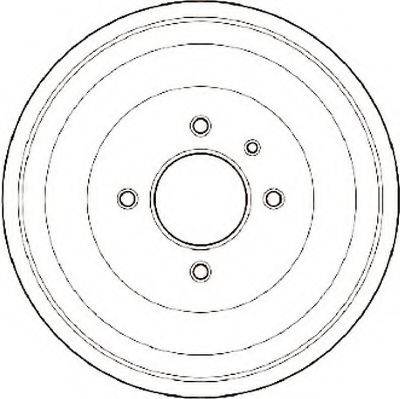 JURID 329029J Гальмівний барабан