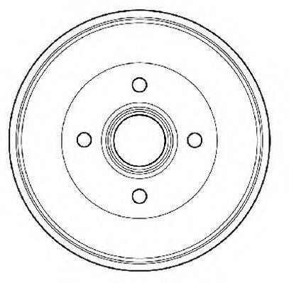 JURID 329110J Гальмівний барабан